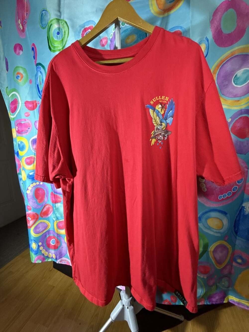 Sullen Art Collective Get Salty Graphic T-Shirt Red 3XL
